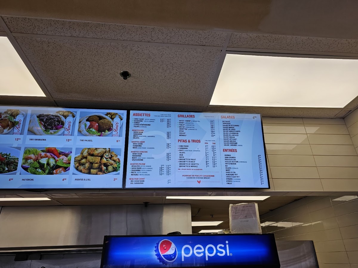 Menu - Amir DecariePhoto Menu2