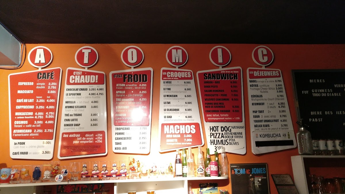 Menu - Atomic CaféPhoto Menu5