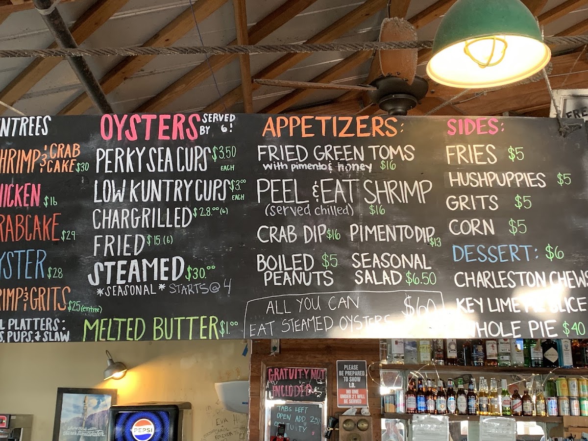 Bowens Island Restaurant MenuPhoto Menu4