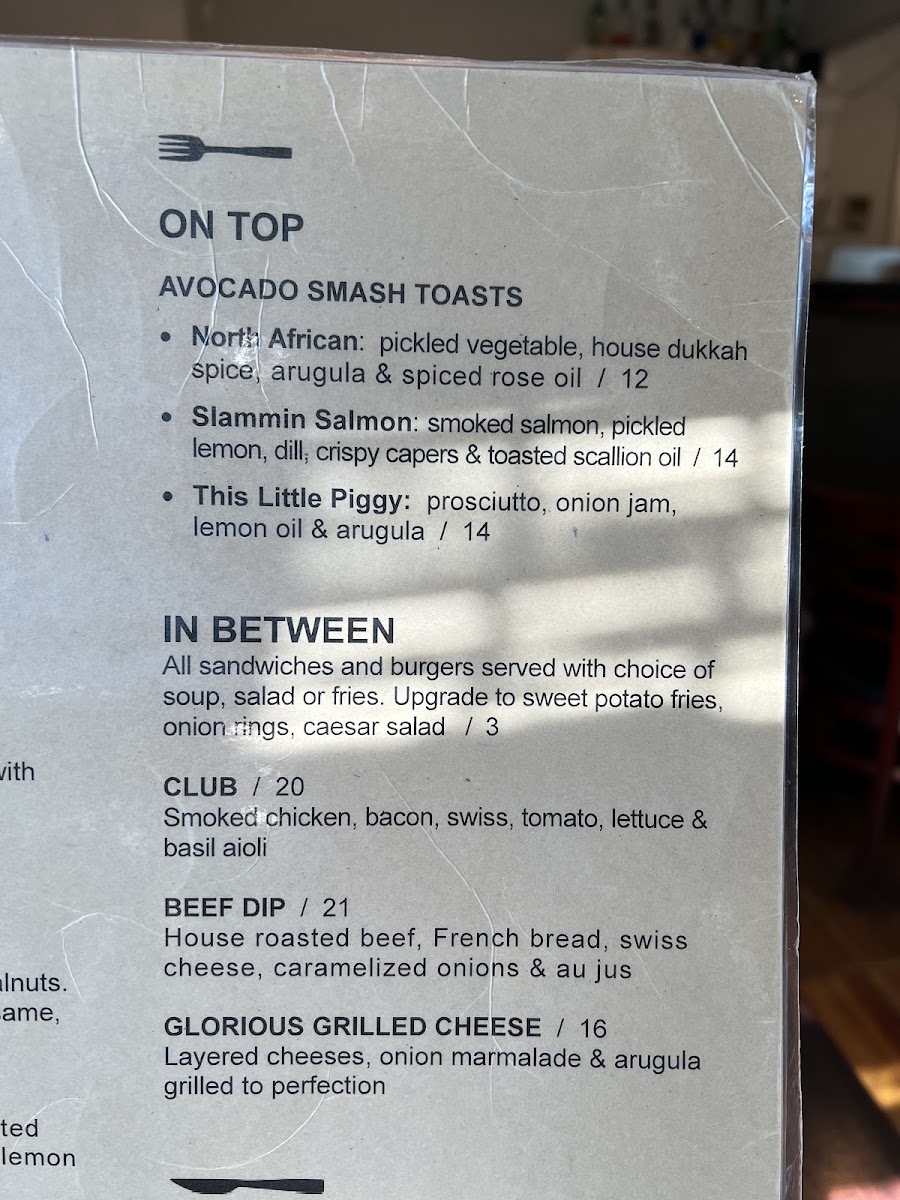 Menu - Brunch On 3RdPhoto Menu3