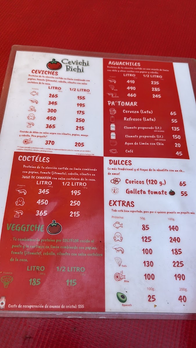Menu - Cevichi Bichi Photo Menu 4