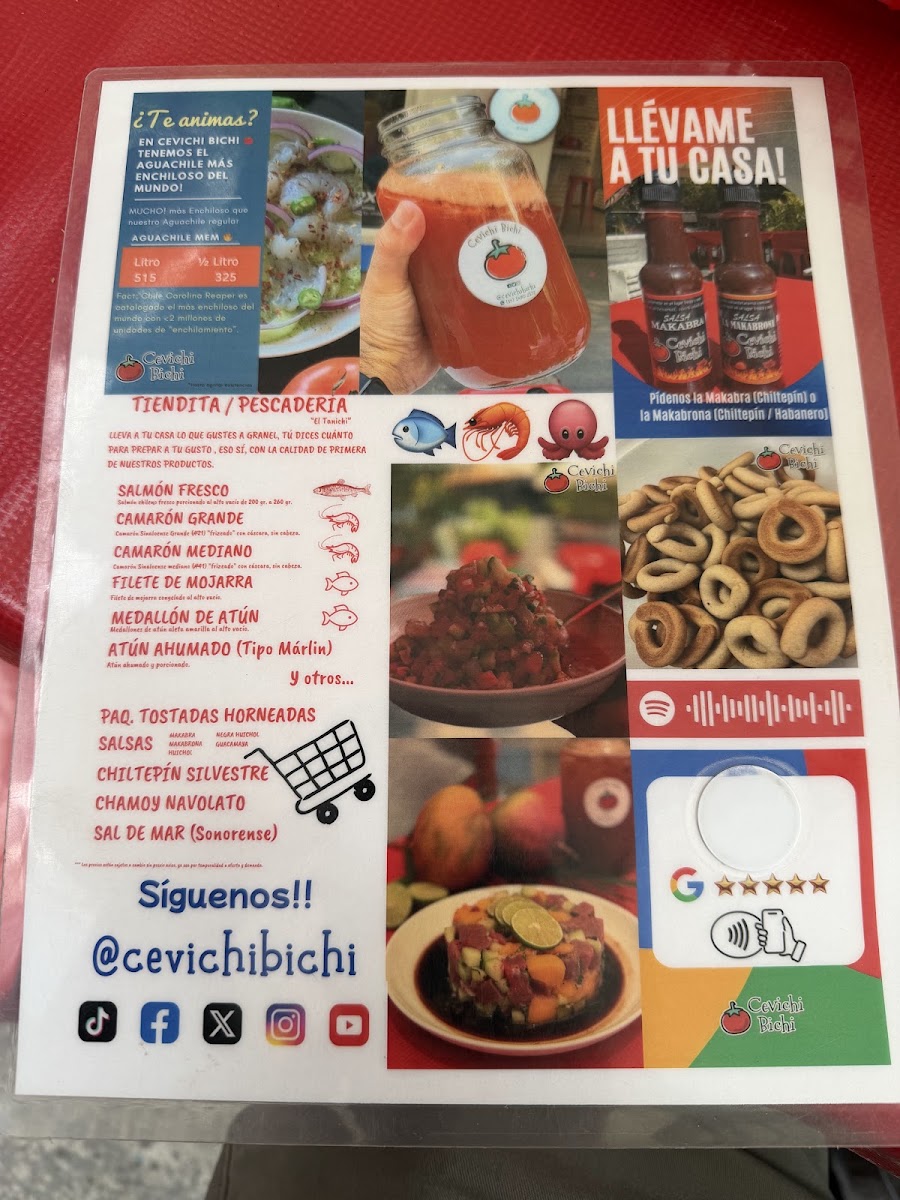 Menu - Cevichi Bichi Photo Menu 5