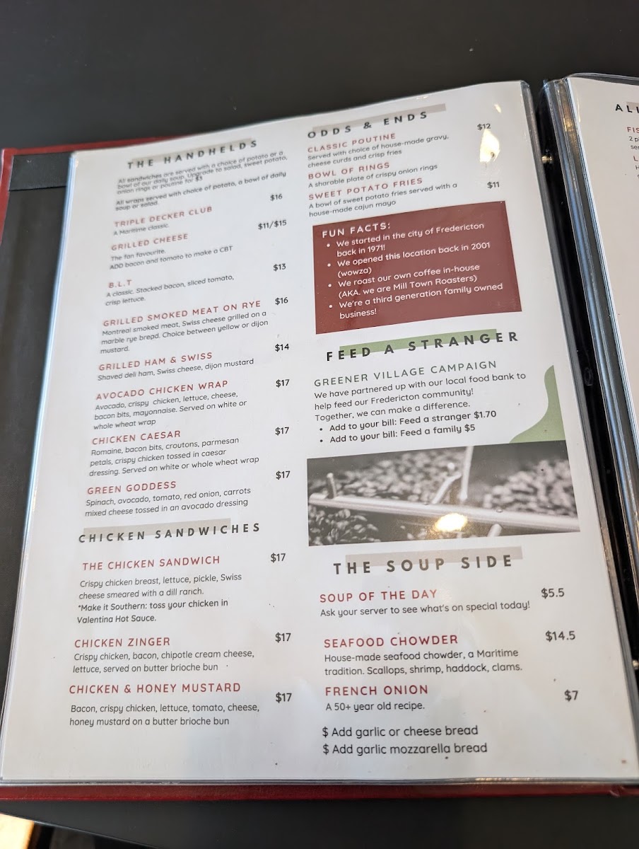 Menu - Coffee Mill RestaurantPhoto Menu6