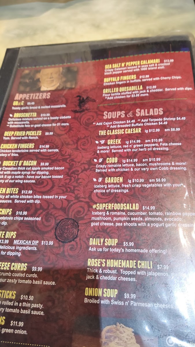 Menu - Don Cherry's Sports GrillPhoto Menu2