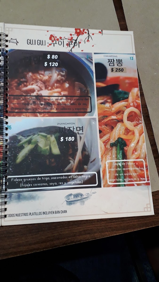 Menu - Gu.i Gu.i Photo Menu 5