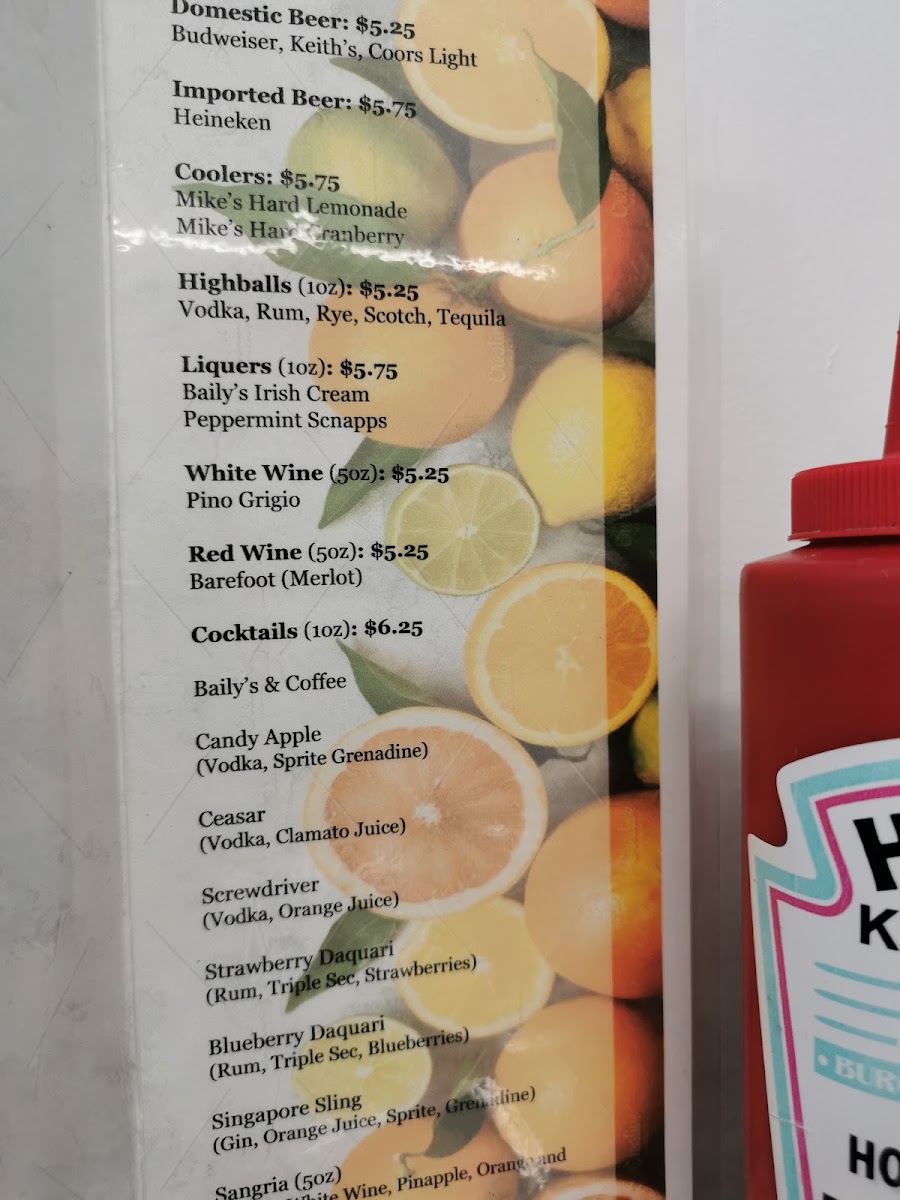 Menu - Jac's Burgers And ShakesPhoto Menu9