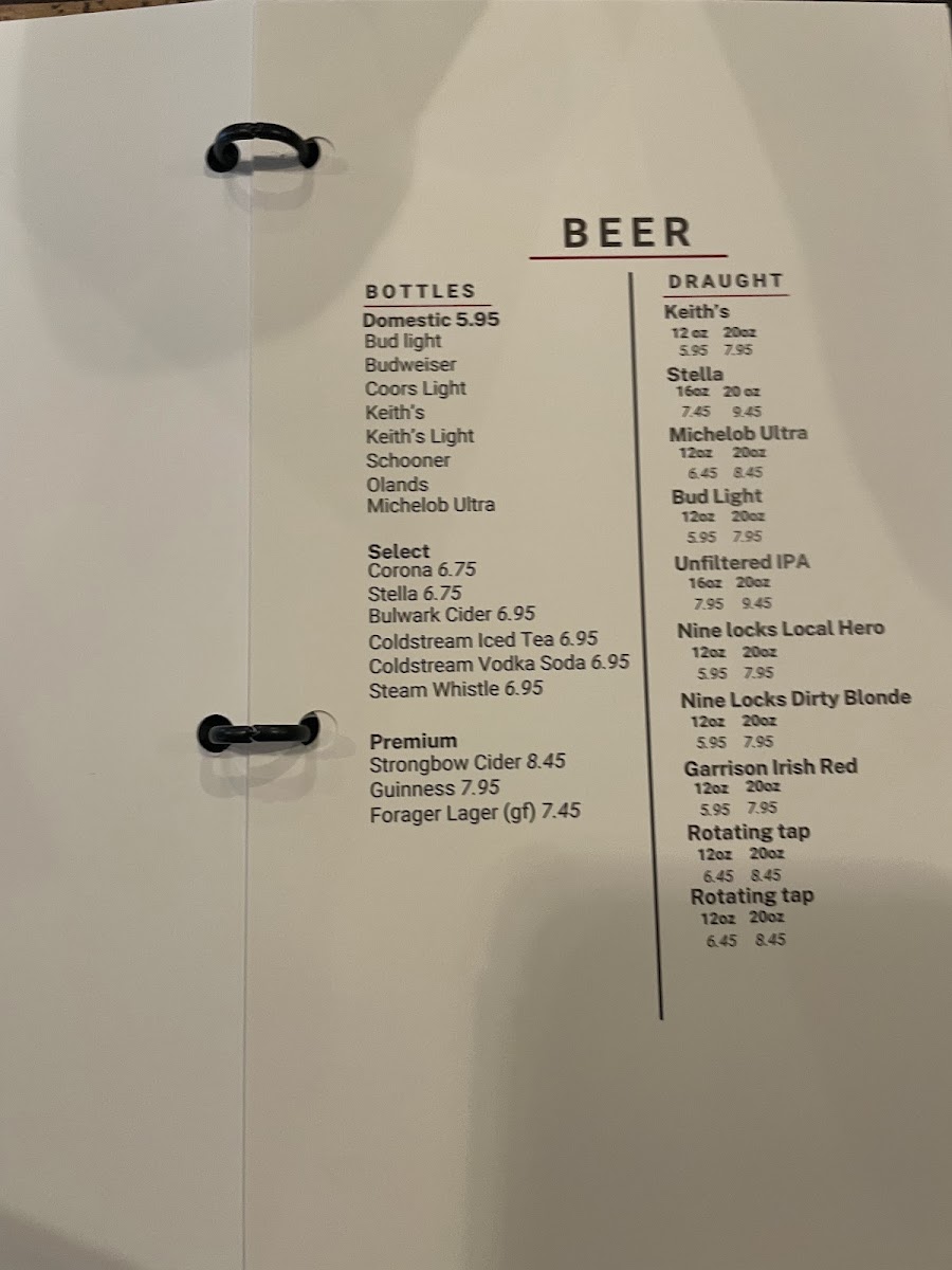 Menu - Millstone Public House DartmouthPhoto Menu3