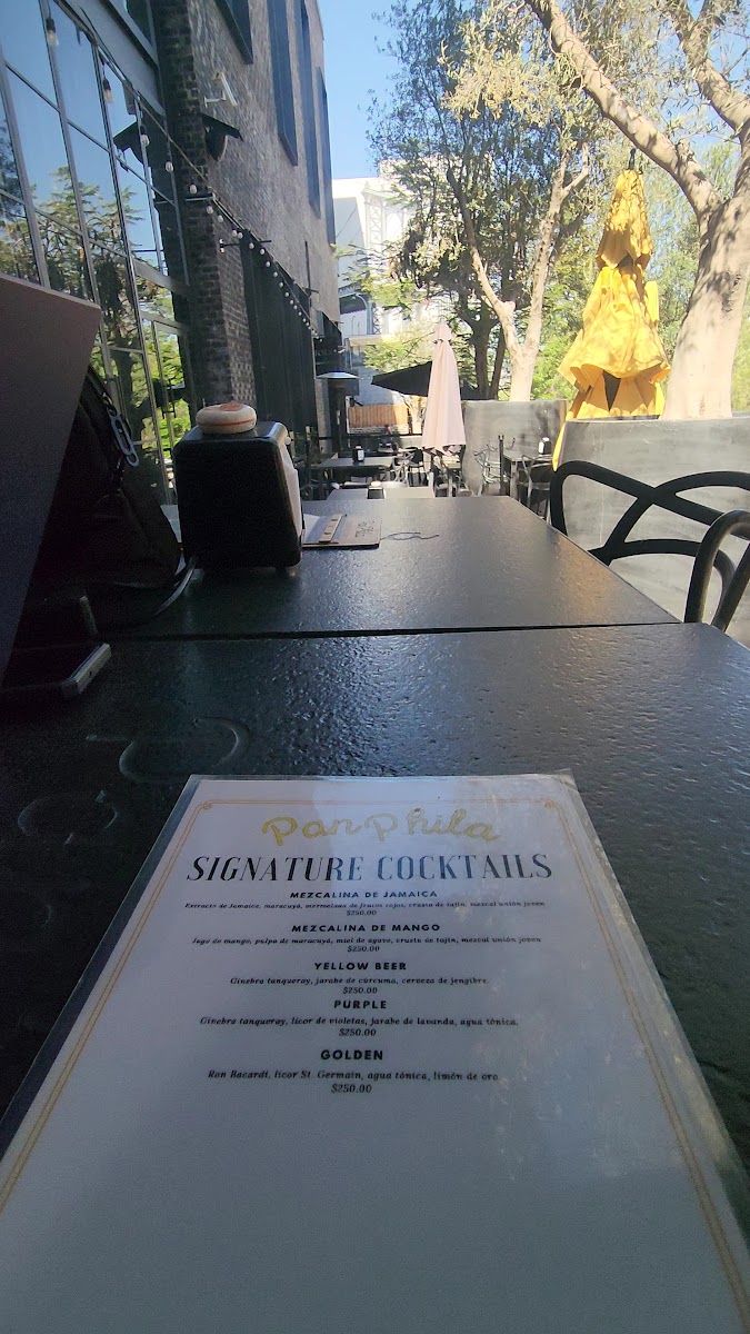 Menu - Panphila Photo Menu 1