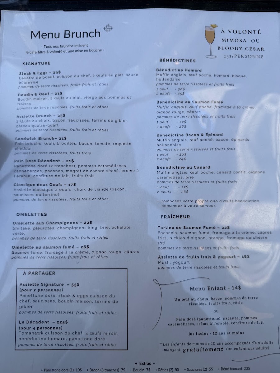 Menu - Restaurant OpheliaPhoto Menu9