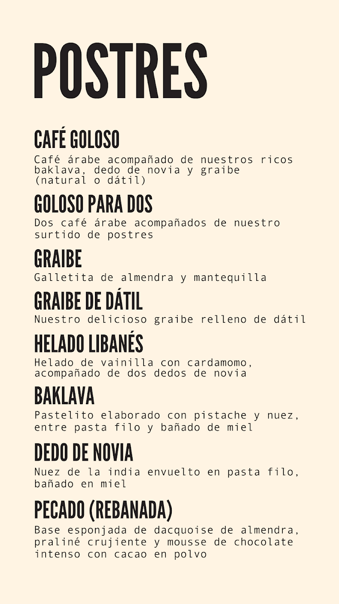 Menu - Suleyma Photo Menu 4