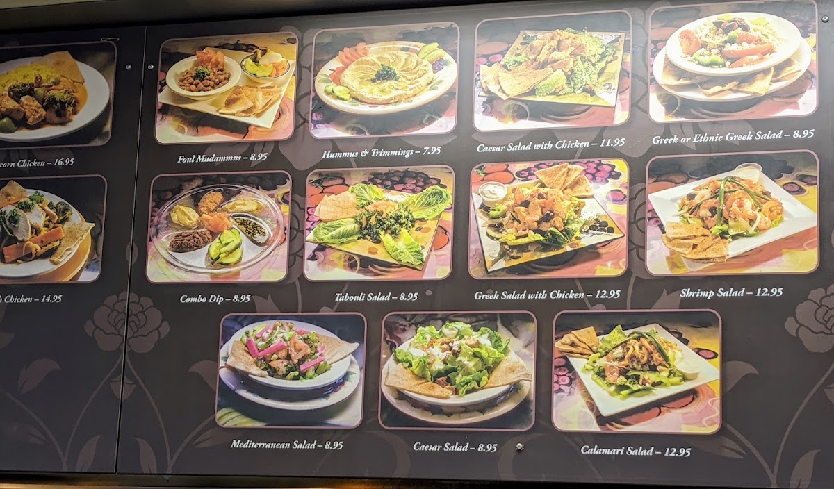 Menu - Tarek's CafePhoto Menu6