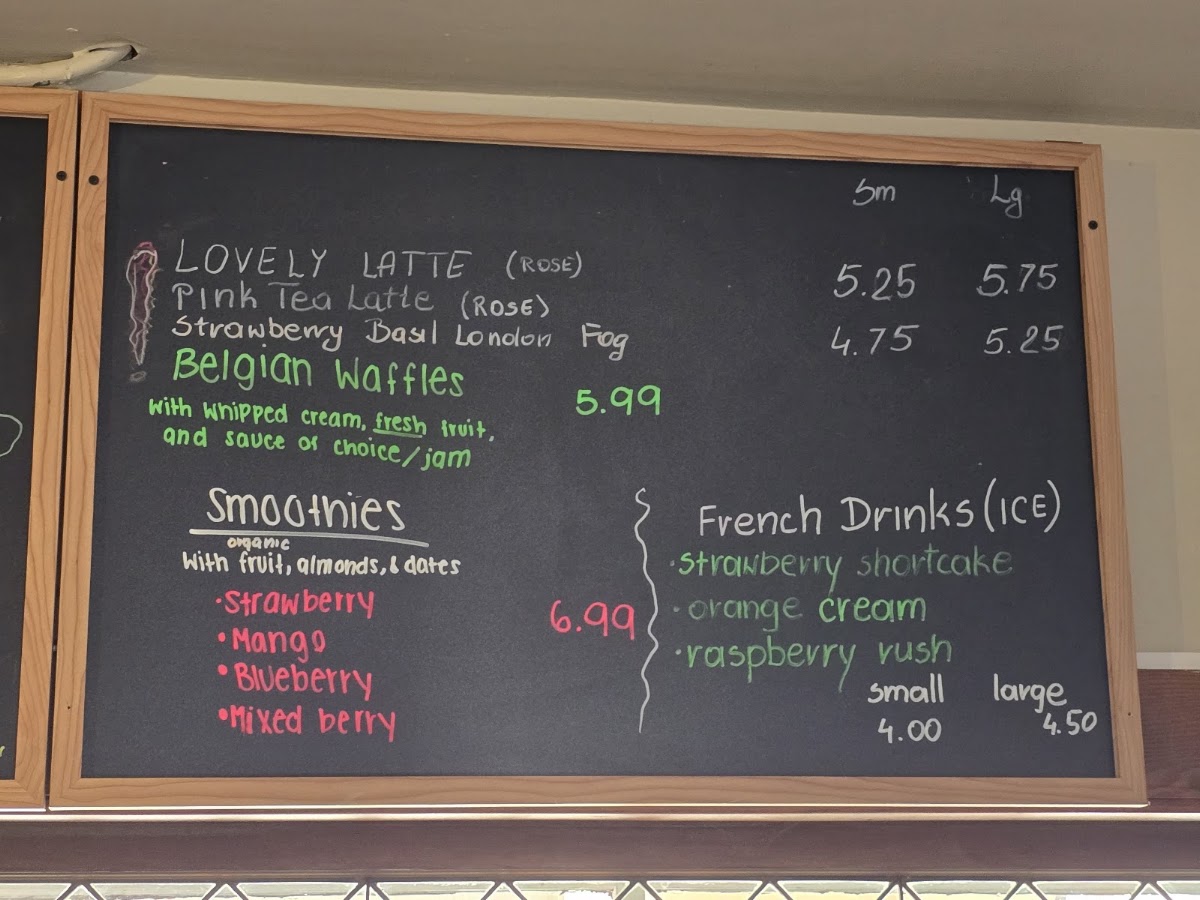 Vintage Cafe MenuPhoto Menu4