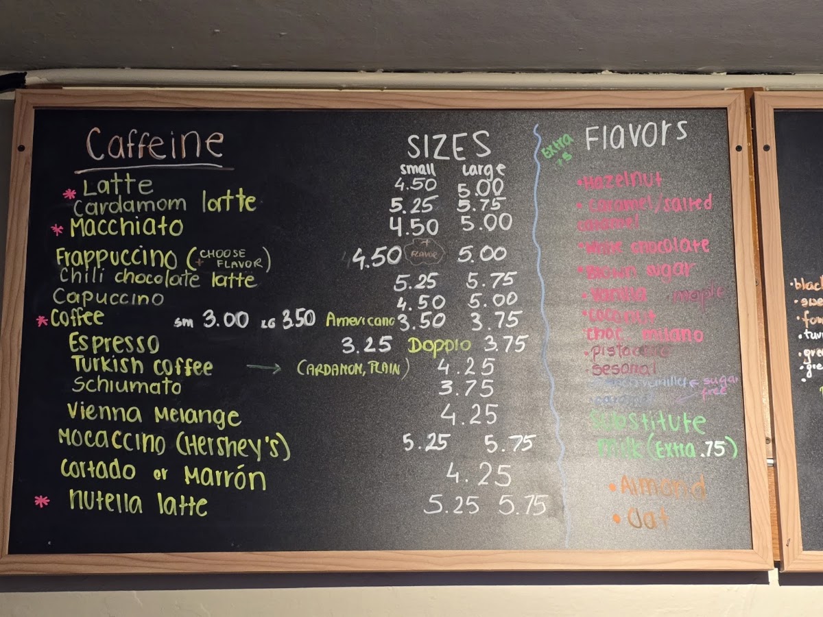 Vintage Cafe MenuPhoto Menu5